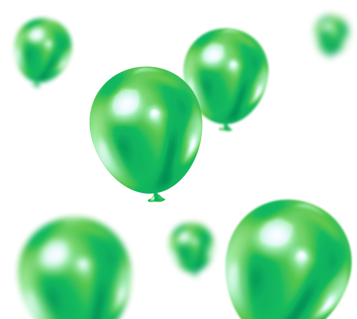palloncini verdi